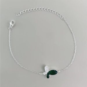 PULSEIRA BORBOLETA ÚNICA ZN VERDE16CM+5CM EXT