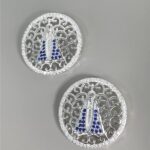 PINGENTE REDONDO NOSSA SENHORA APARECIDA CRAVEJADO