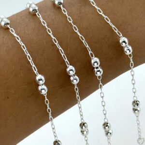 PULSEIRA DE BOLINHAS DUPLAS ESPAÇADAS