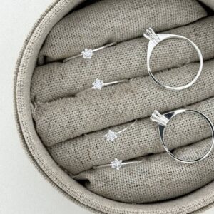 ANEL SOLITÁRIO COM ZIRCÔNIA 5MM