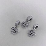 BERLOQUE CORAÇÃO MOM (MÃE) COM ZIRCÔNIA