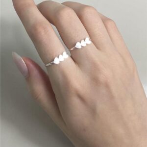 ANEL TRÊS CORAÇÕES FIXOS